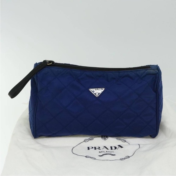 All Inclusion Prada Quilted Nylon Pouch 10x6 in #144 - Picture 3 of 12